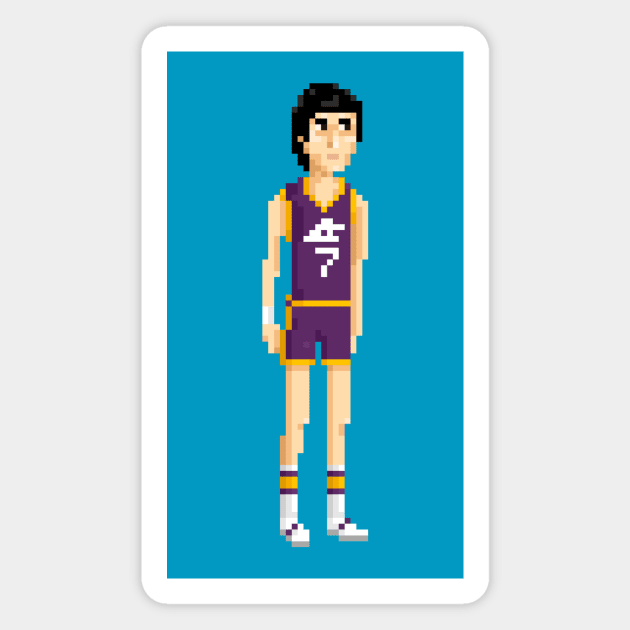 Pistol Pete Magnet by PixelFaces